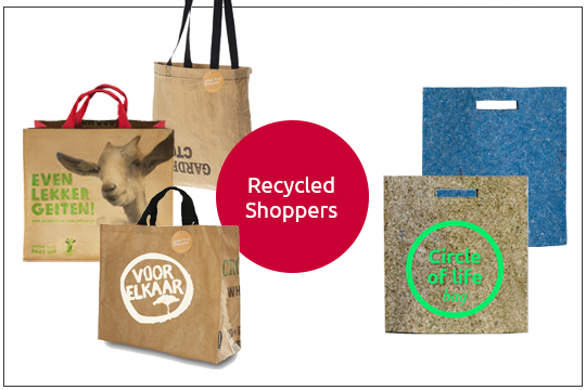 tea bag recycled shopper