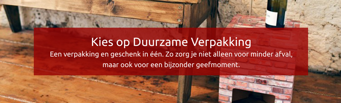 Kies op basis van duurzame verpakking: Kies op basis van duurzame verpakking: