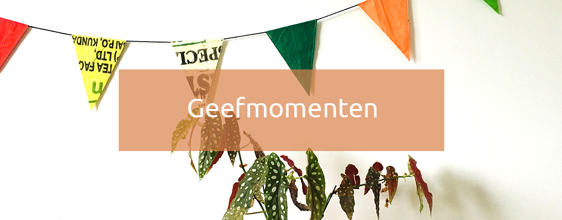 Geefmomenten