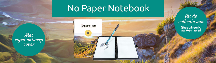 No Paper Notebook uitwisbaar notitieboek