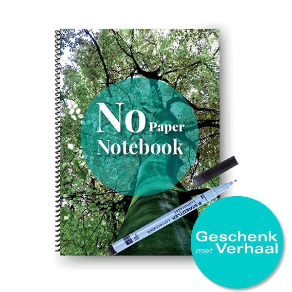 No Paper Notebook uitwisbaar A5