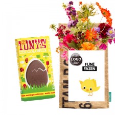 PaasgeschenkHangtuintje Tony's choc paasreep
