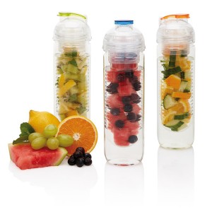 Waterfles met infuser 500 ml