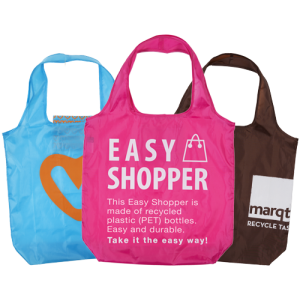 opvouwbare shopper gerecycled pet