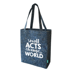  Recycled Jeans bag Small acts Change the world