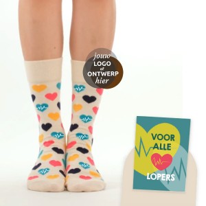 Sokken Voor alle Hart lopers Dag van de Zorg 